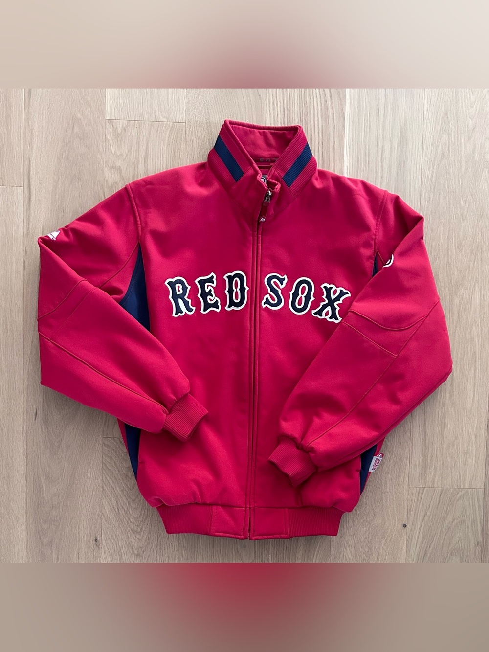 Majestic Boston Red Sox MLB Baseball Therma Base Dugout Jacket